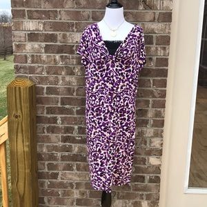 ❎DONATED❎ Dana Buchman Animal Print Shift Dress